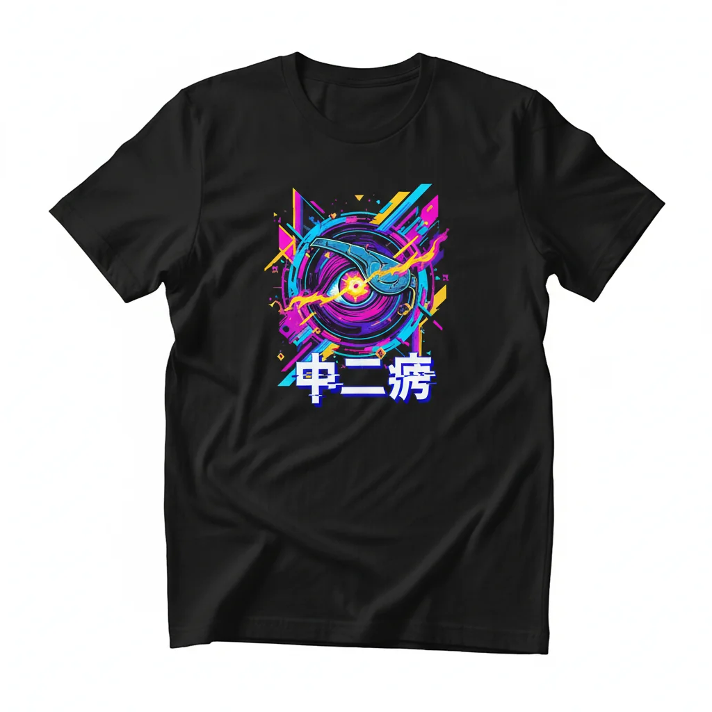 Chuunibyou Eye Patch Essential T-Shirt - Premium Anime Waifu Apparel