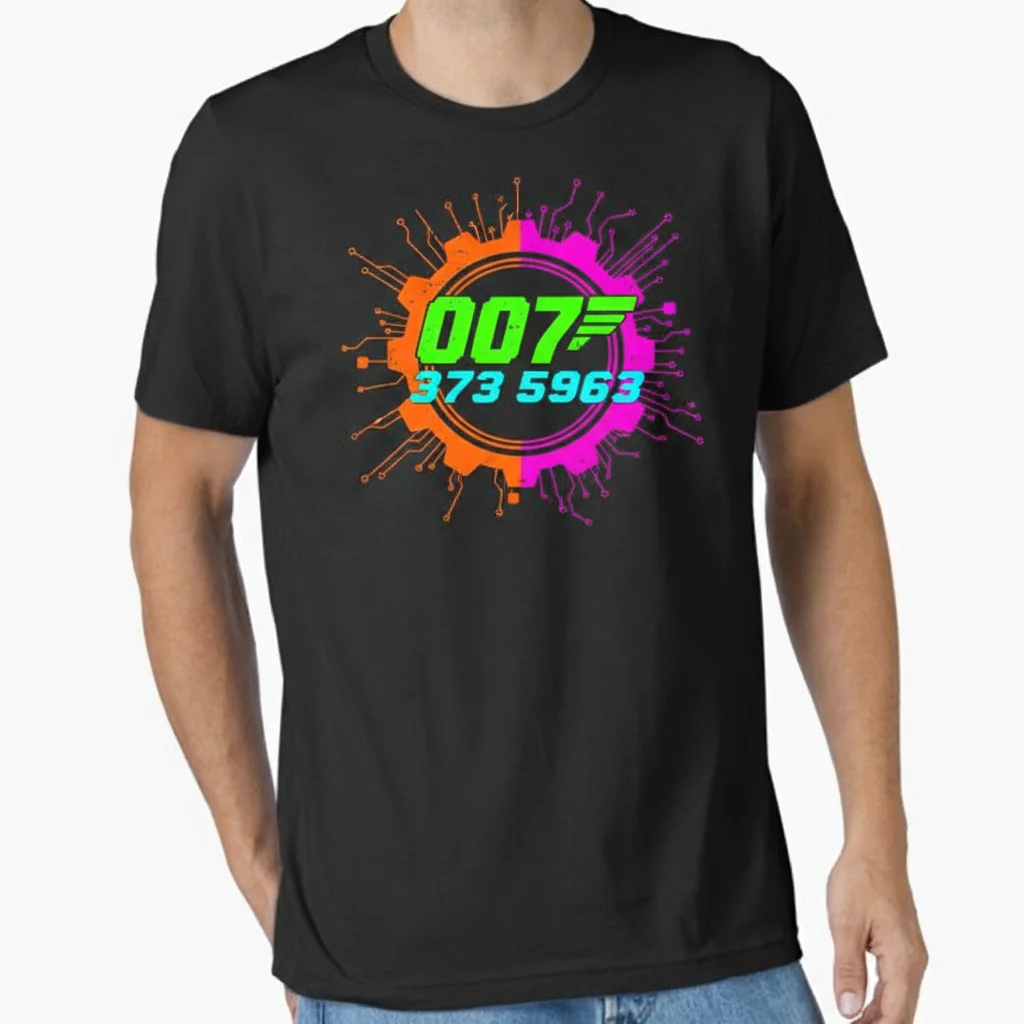 007 373 5963 Gamer History Essential T-Shirt - Iconic Gaming Apparel