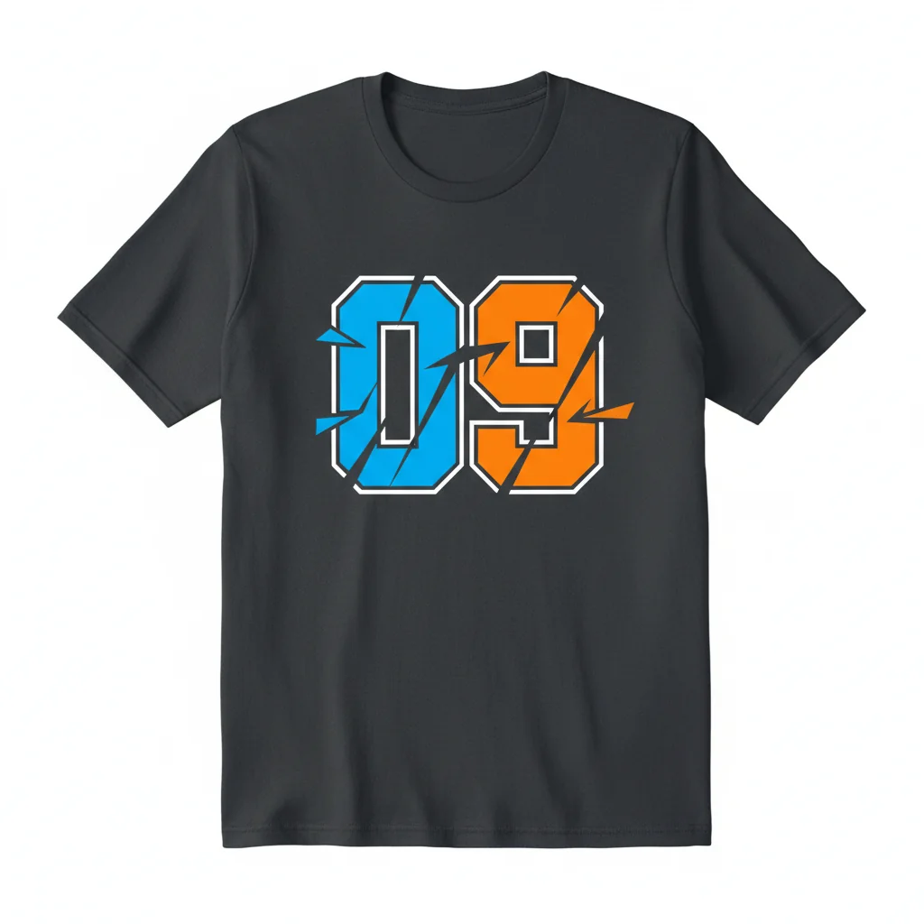 Premium '09 Jersey' Essential T-Shirt – Unmatched Durability & Style