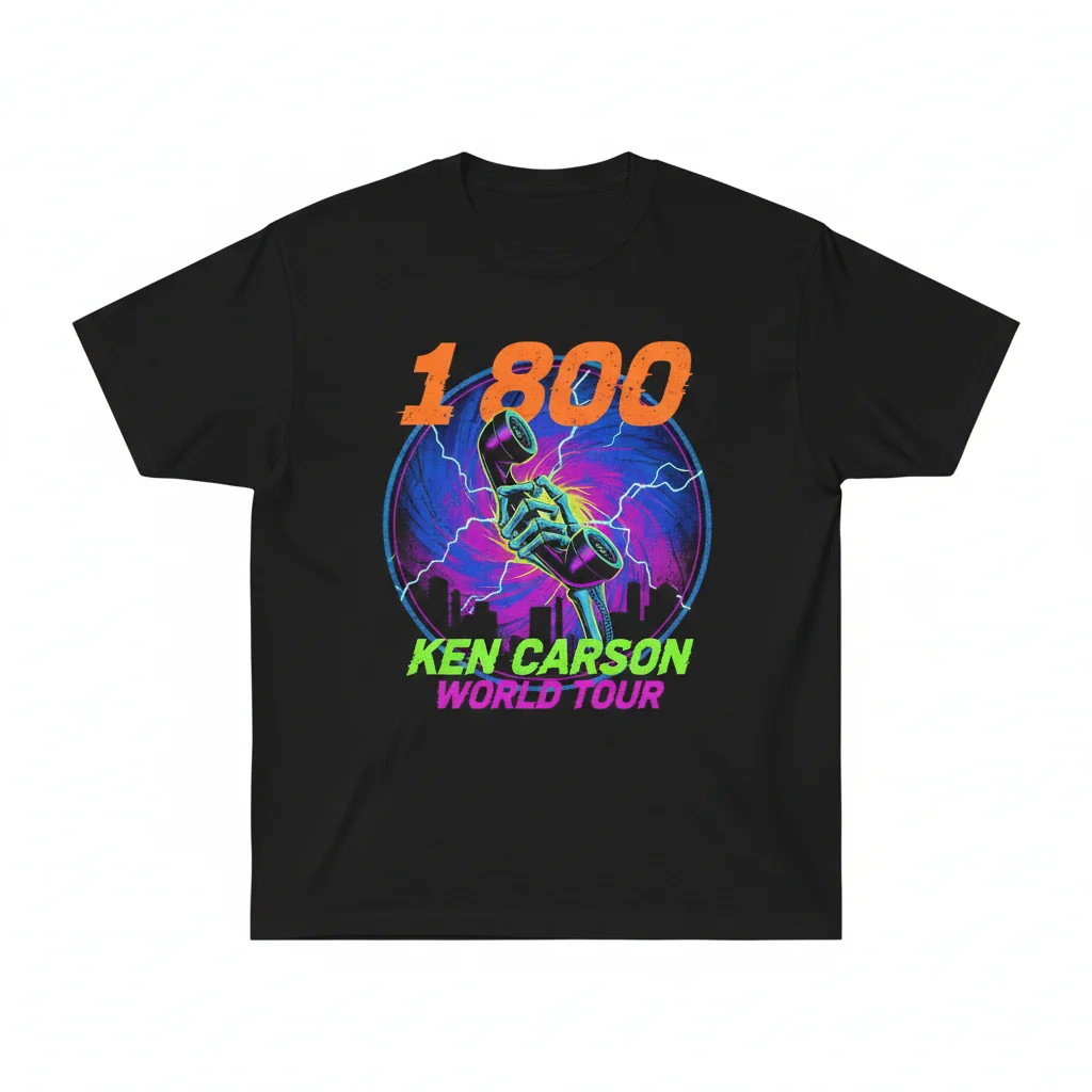 Ken Carson World Tour T-Shirt - Vintage Style Rap Merch Tee