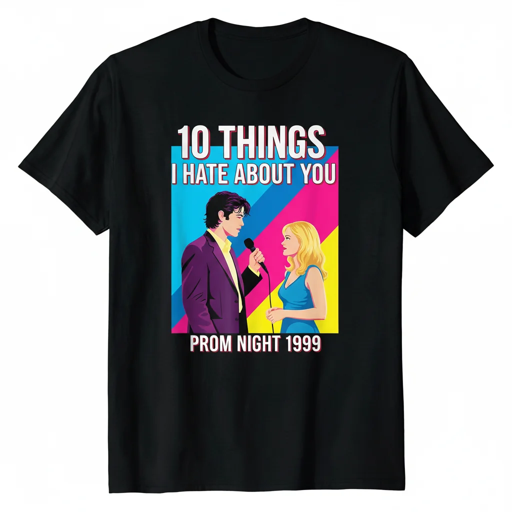 10 Things I Hate About You Prom Scene T-Shirt - Iconic Movie Merch