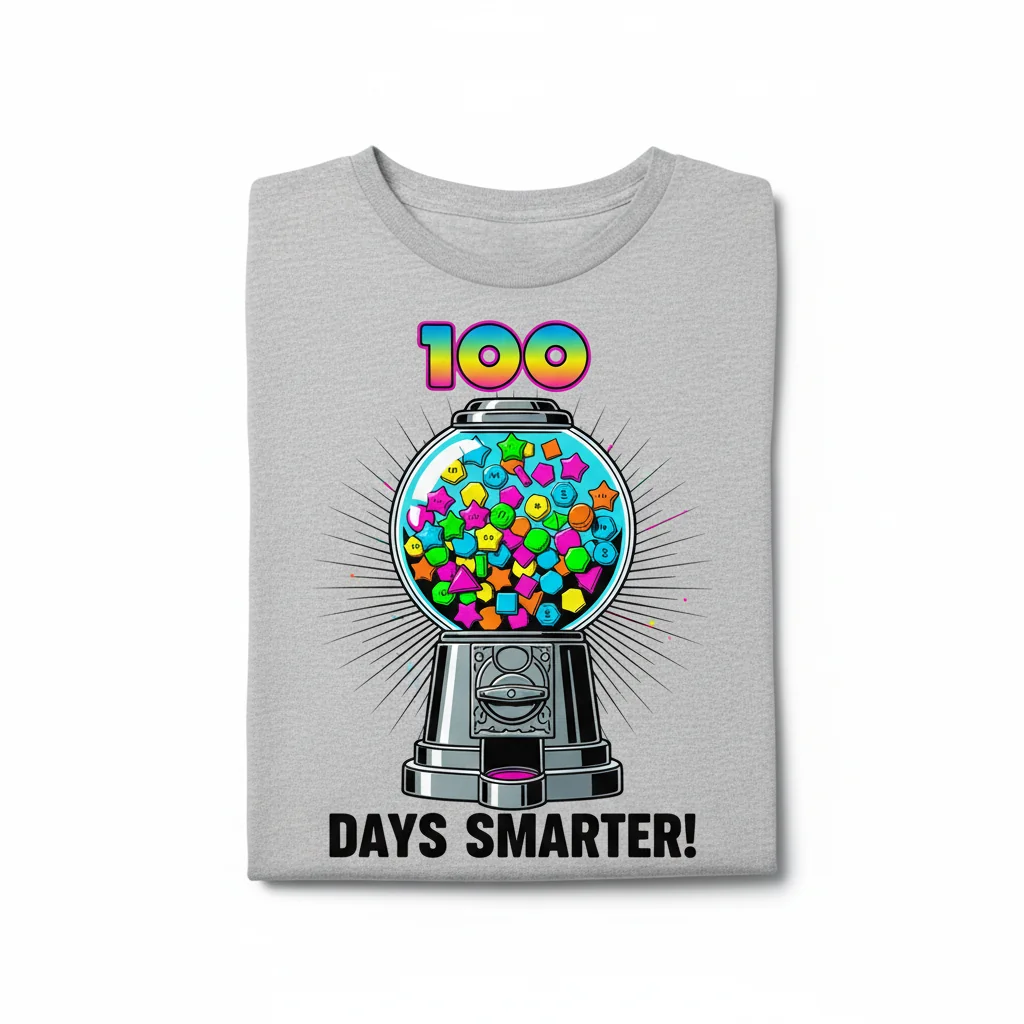 100 Days Gumball Machine Essential Tee