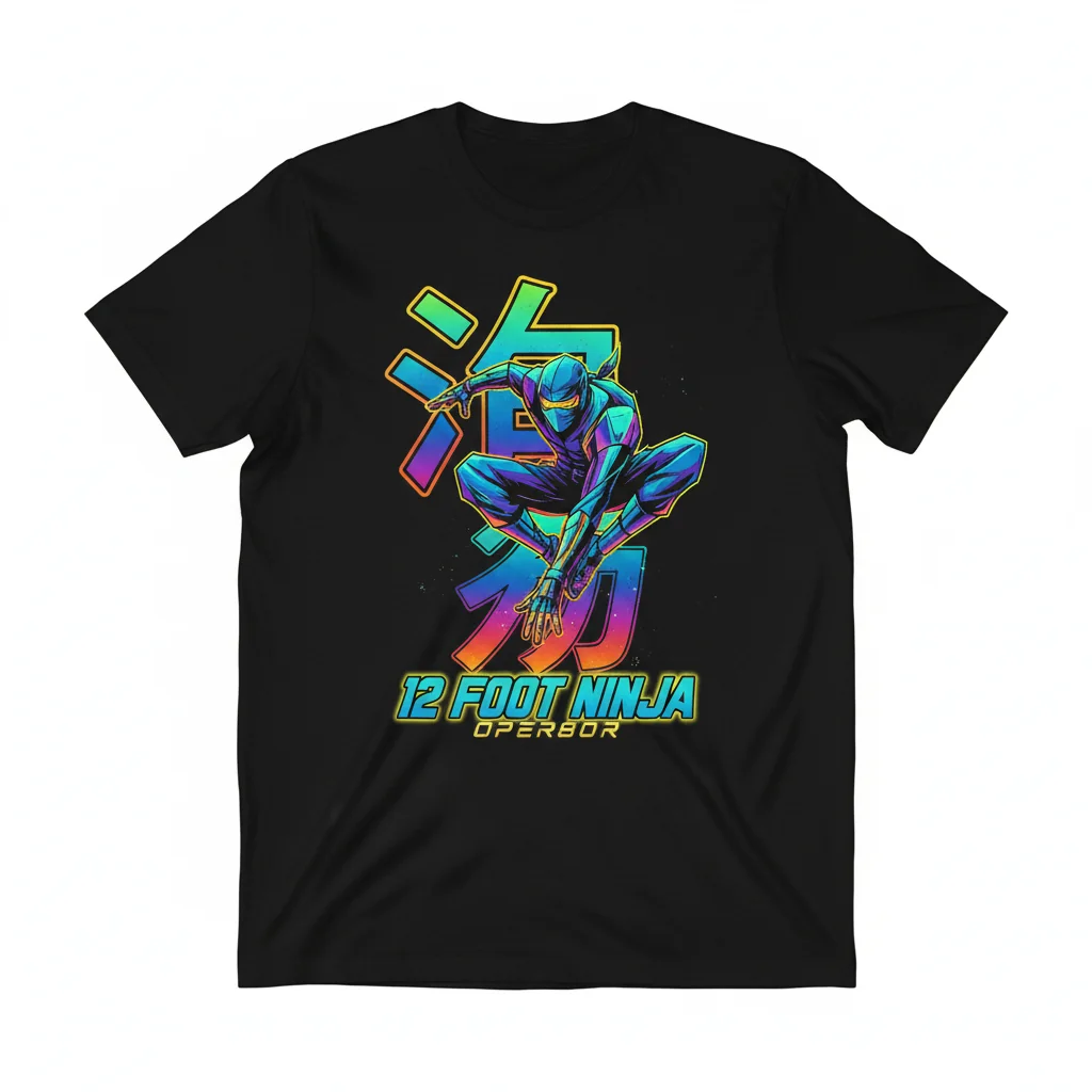 12 Foot Ninja Essential T-Shirt: Unmatched Comfort & Lasting Style
