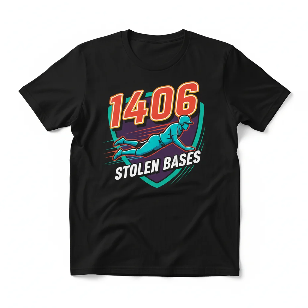 1406 Stolen Bases Parody Tee - Unrivaled Durability & Comfort