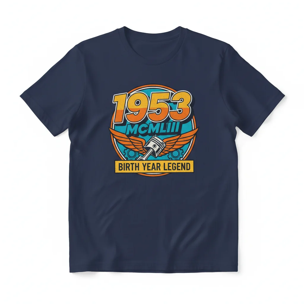 1953 MCMLIII Roman Numeral Essential Unisex T-Shirt – Vintage Style & Comfort