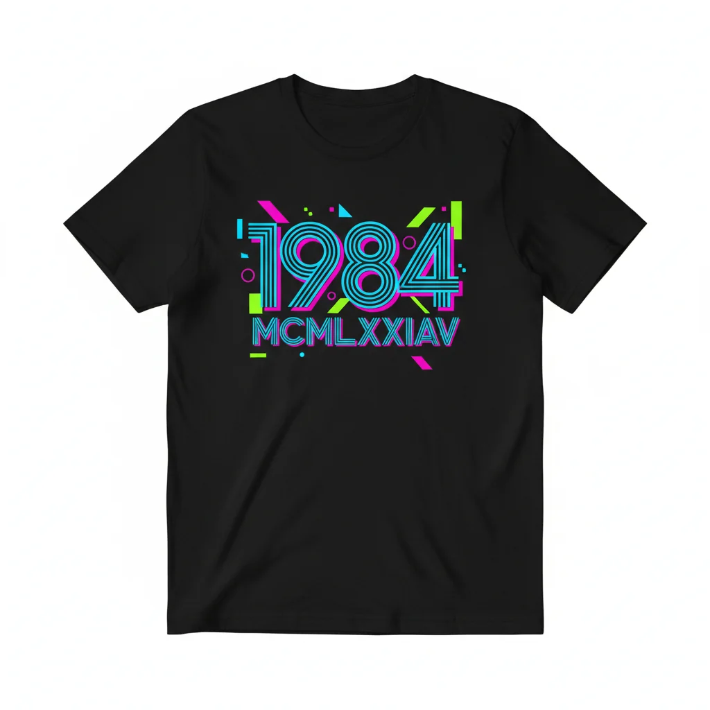 1984 MCMLXXXIV (Roman Numeral) T-Shirt