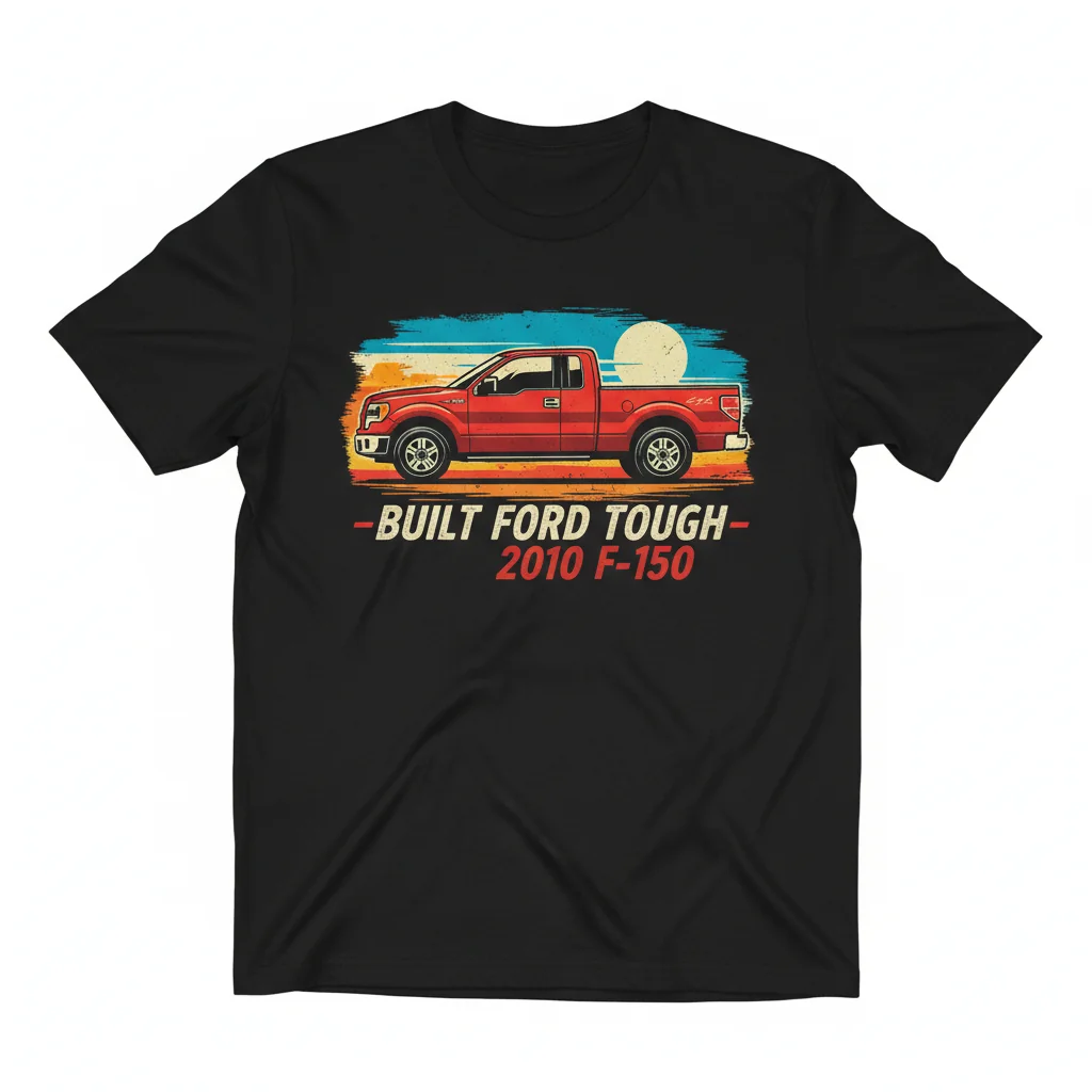2010 Ford F-150 Red: An Essential Tee for the Open Road Soul