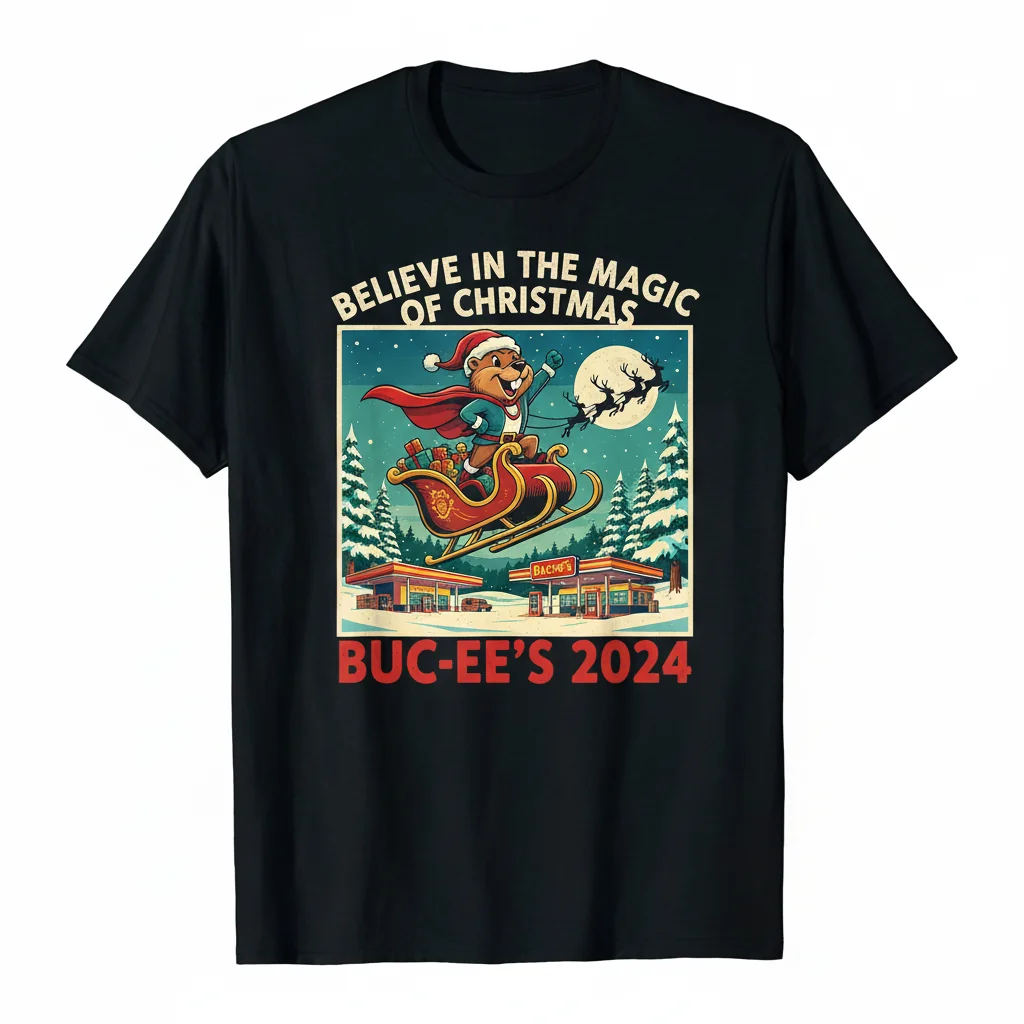 Buc-ee's 'Believe In The Magic' Holiday Tee