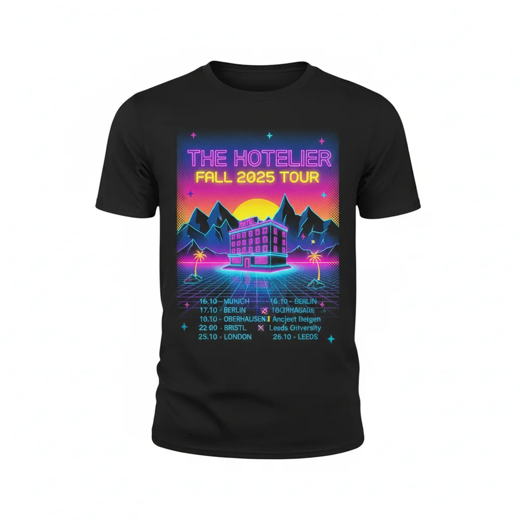 The Hotelier '25 Fall Tour Poster Tee