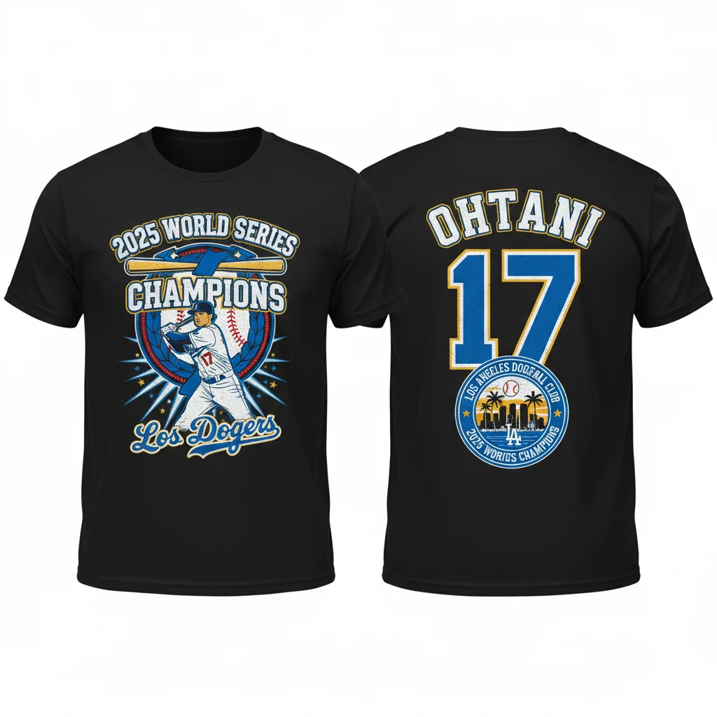 Shohei Ohtani Dodgers '25 Champions Tee