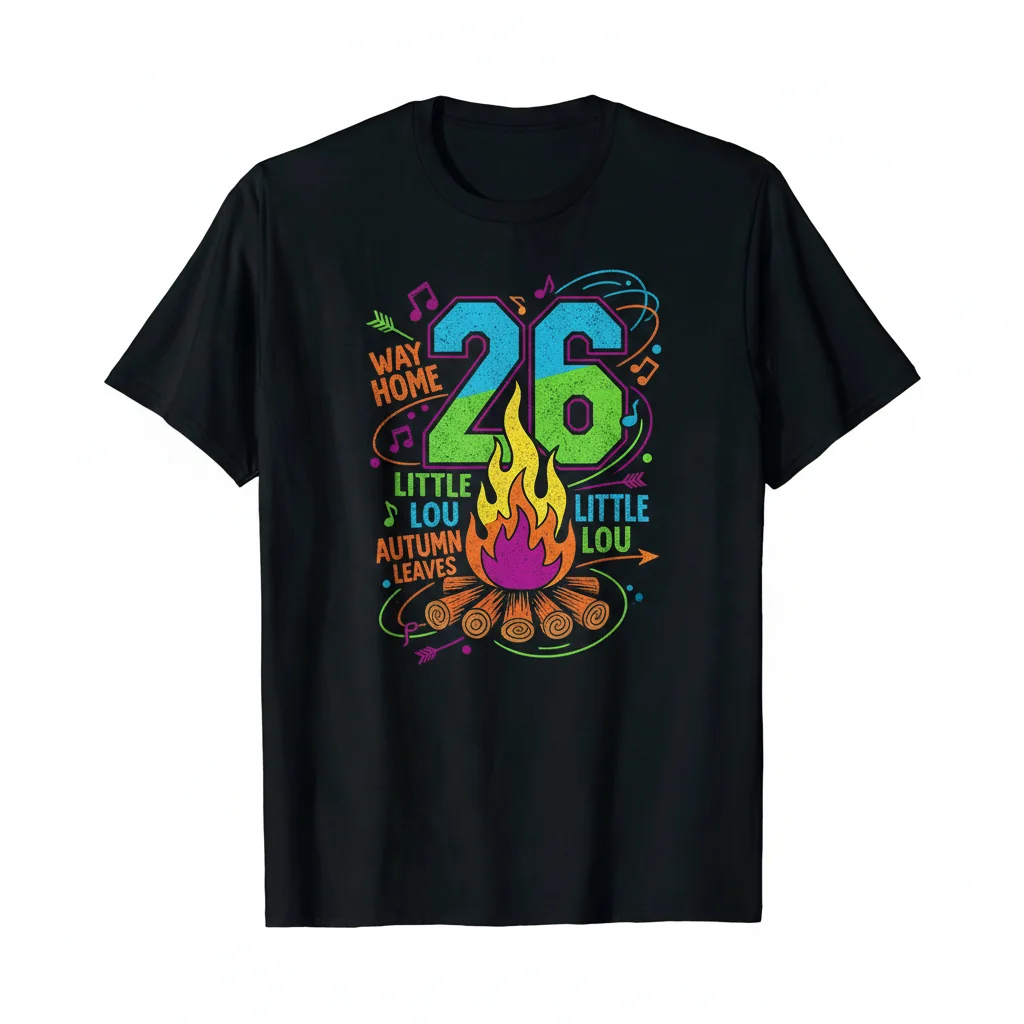 Caamp's "26 Lyrics" – Your Essential Story T-Shirt