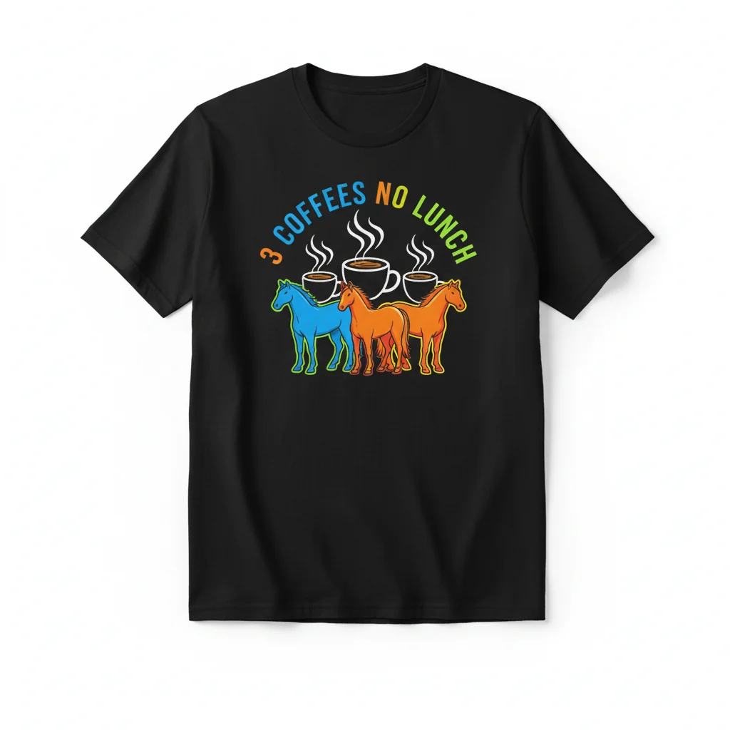 The Hustle & Heart Equine Tee