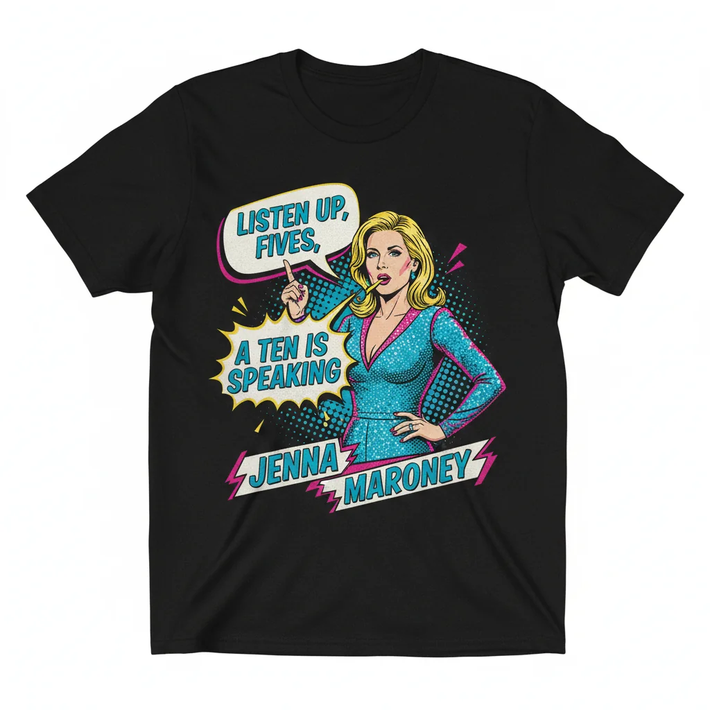 30 Rock's Jenna Maroney: 'Listen Up, Fives' Essential Tee