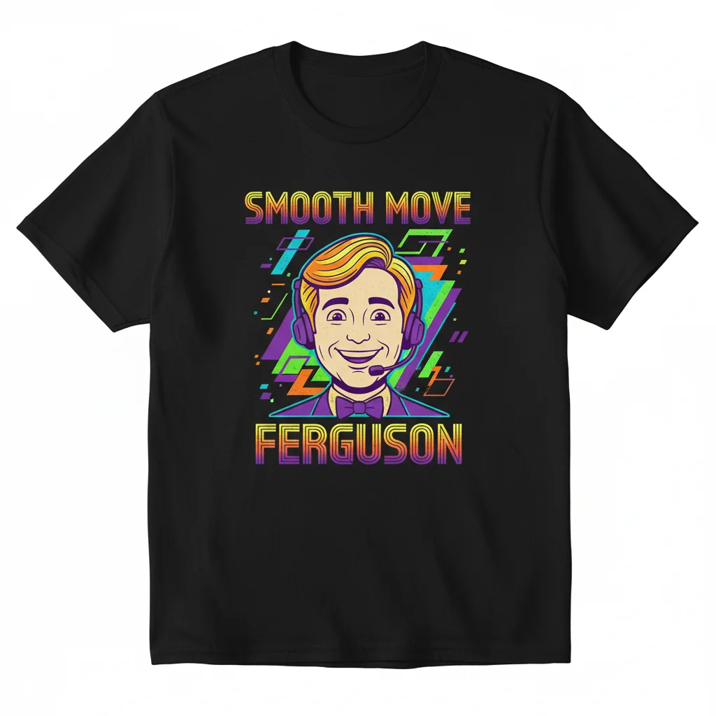 30 Rock Kenneth Smooth Move Ferguson T-Shirt - Essential Fan Apparel