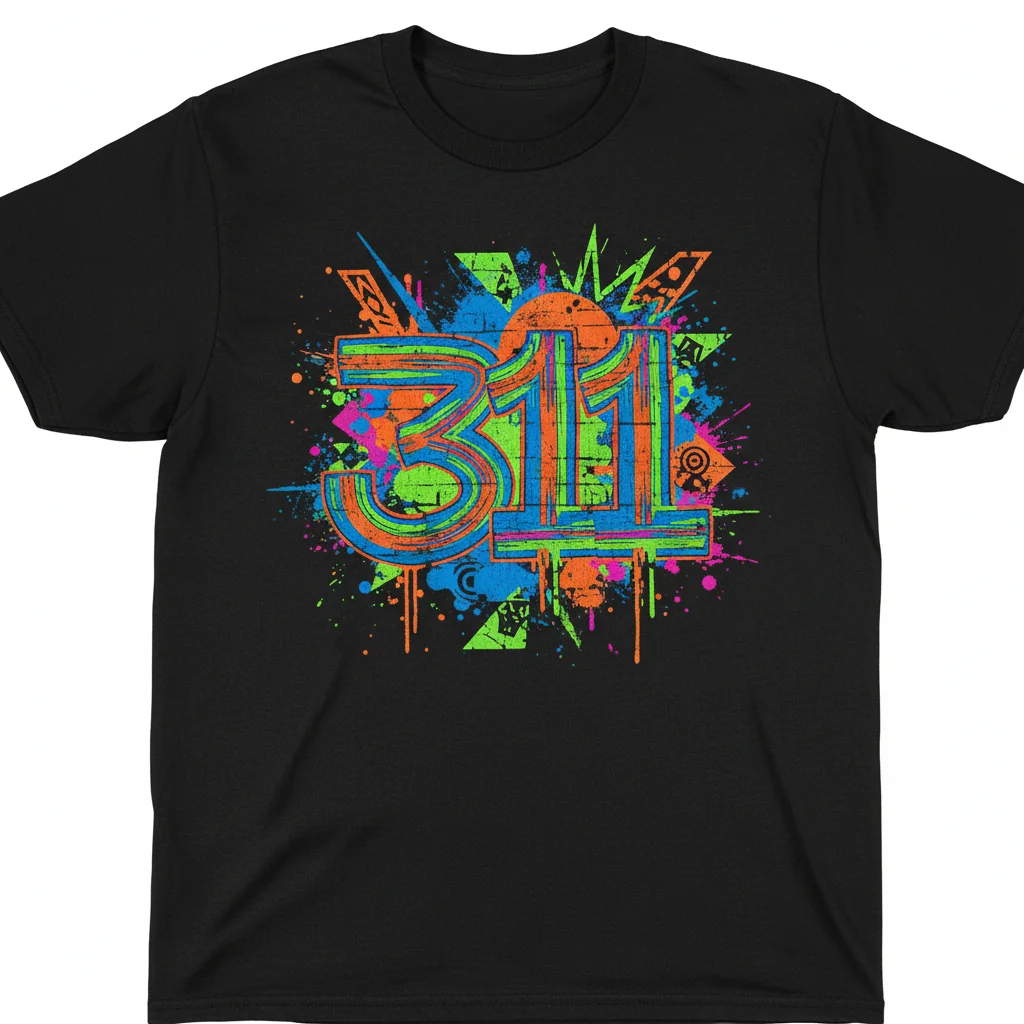 311 Band Logo T-Shirt - Official Merch Tee