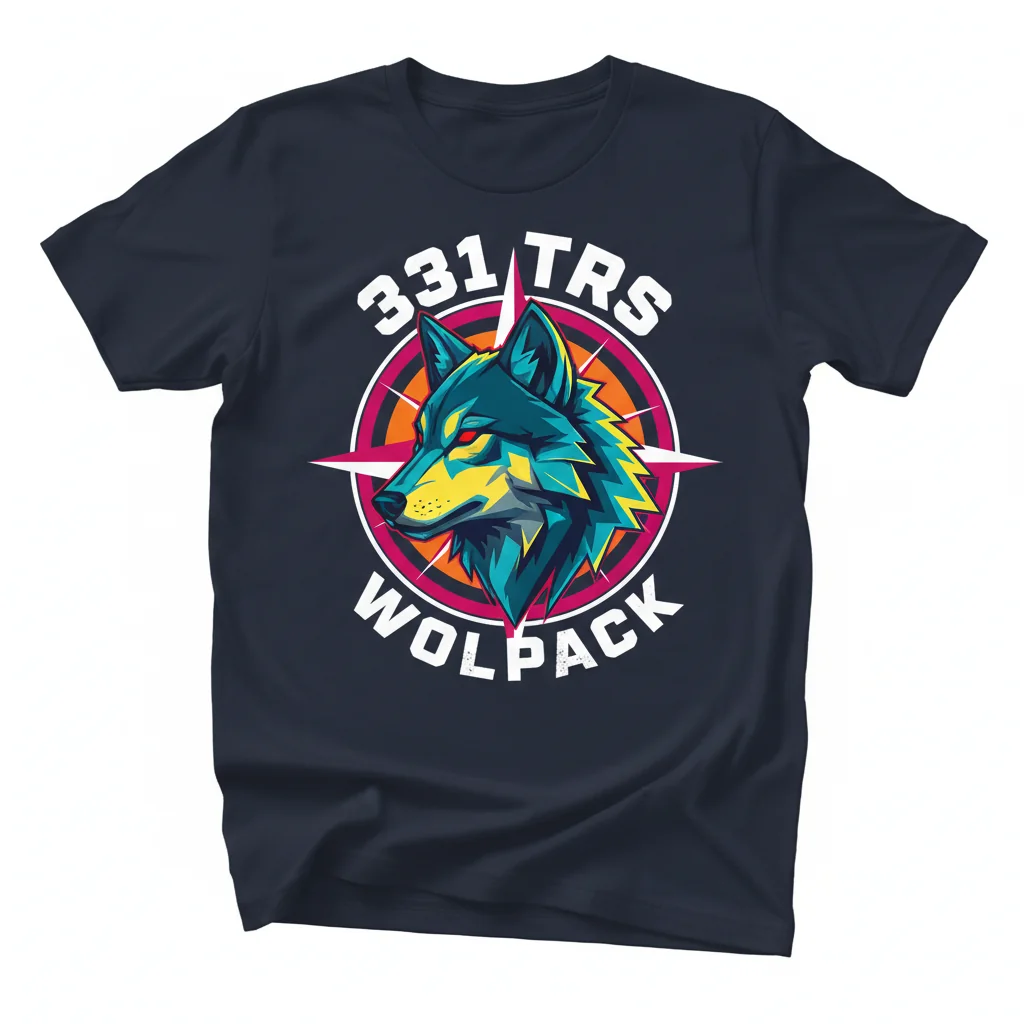 331 TRS Wolfpack Essential T-Shirt: Lasting Comfort, Zero Fade