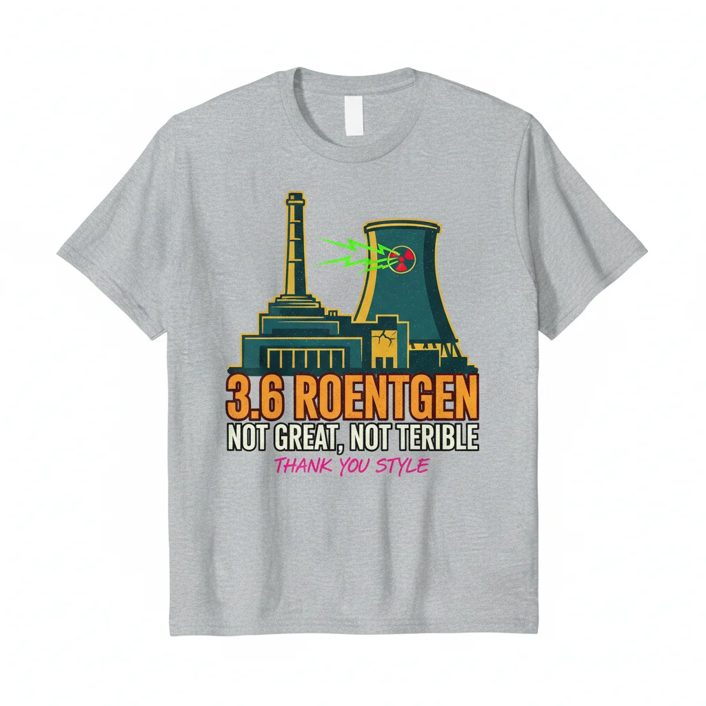 Chernobyl "3.6 Roentgen Not Great, Not Terrible" Essential T-Shirt - Durable & Comfortable