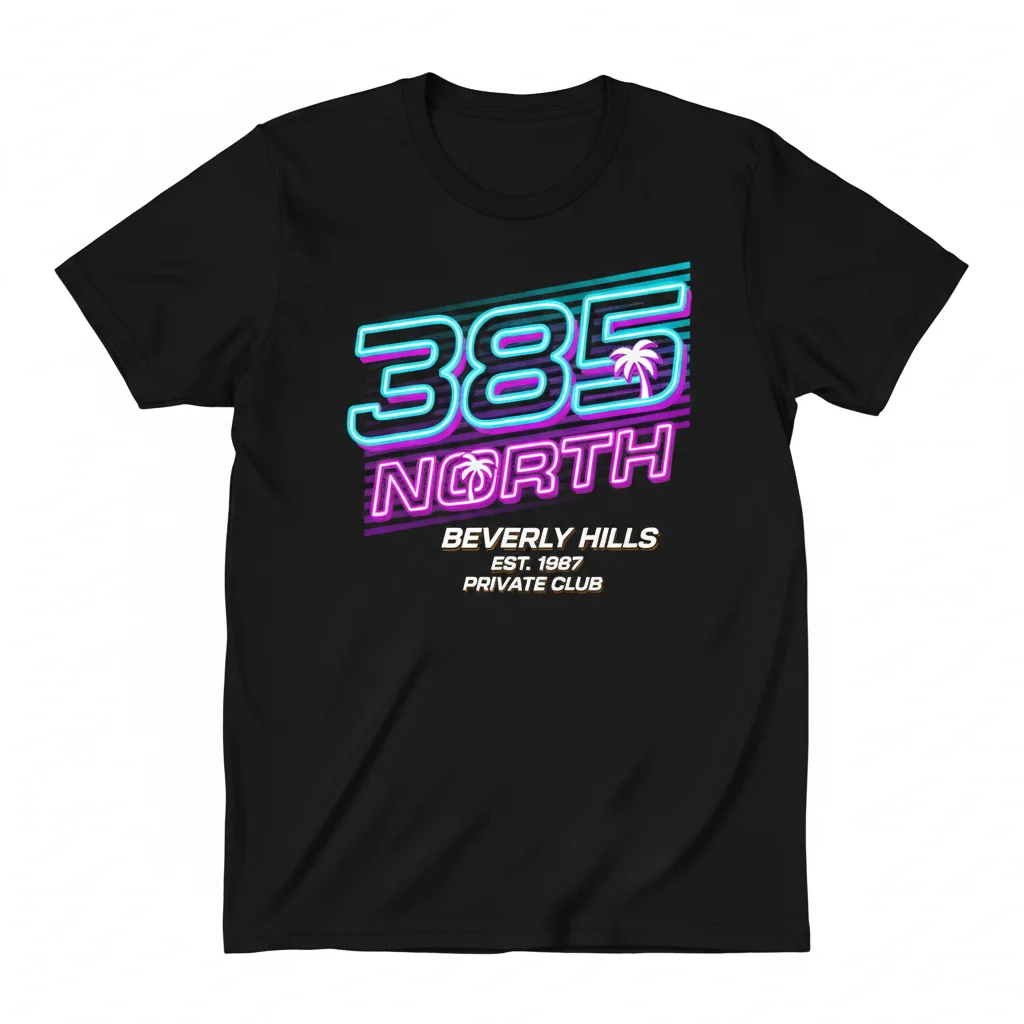 385 North - Beverly Hills Cop 2: Iconic Street Tee