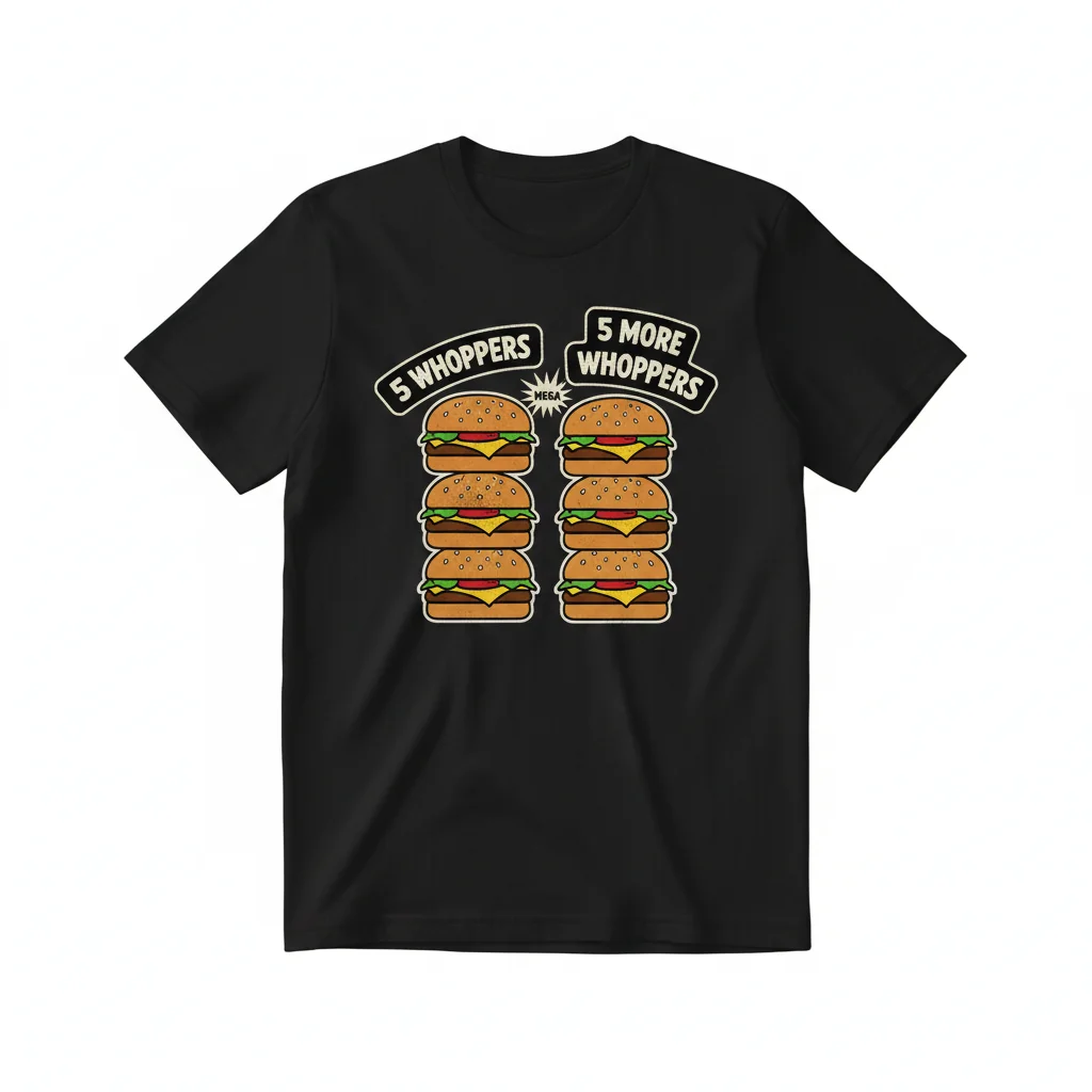 10x Whoppers Tee: Essential Streetwear Statement