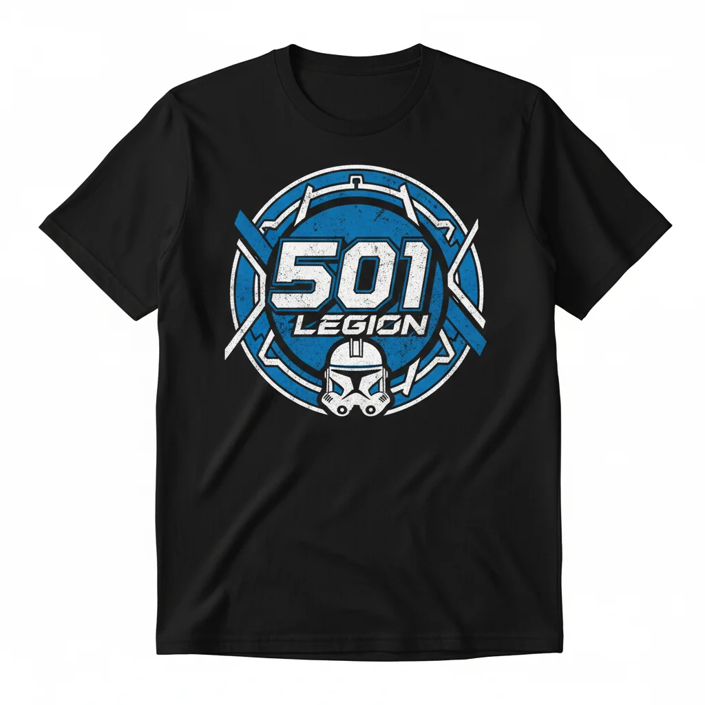 Camiseta Esencial con Logo 501st Legion - Duradera y Cómoda