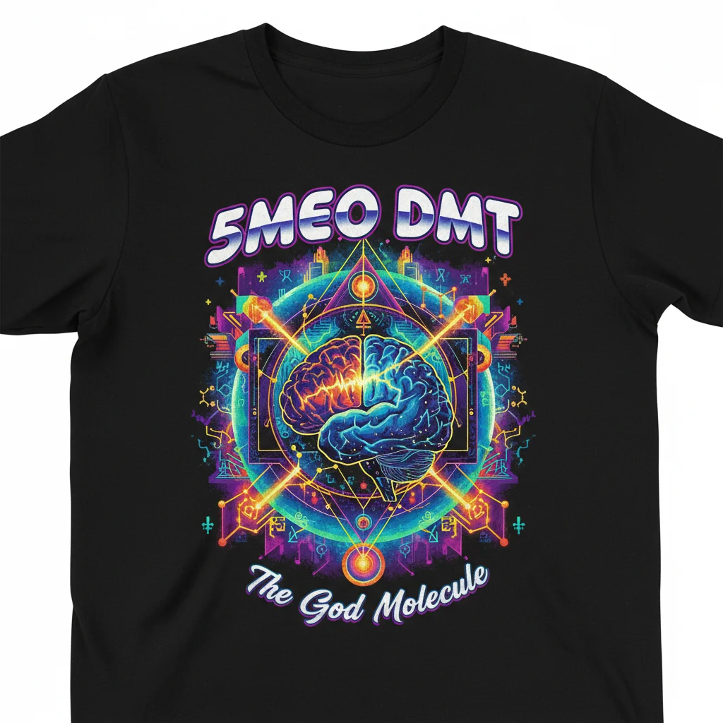5MeO DMT 'The God Molecule' Artistic Lifestyle Tee