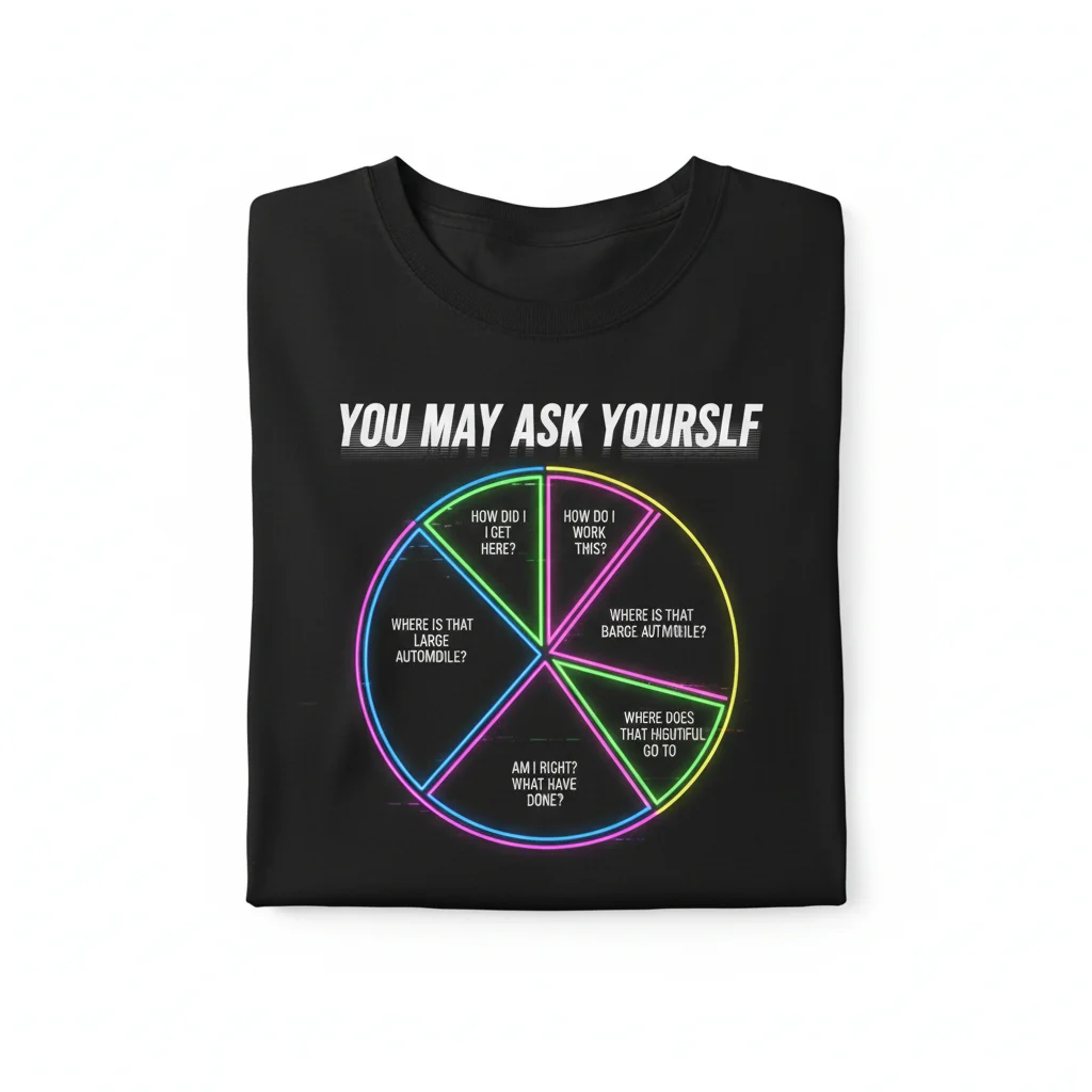 80'S Music Retro Pie Chart Tee