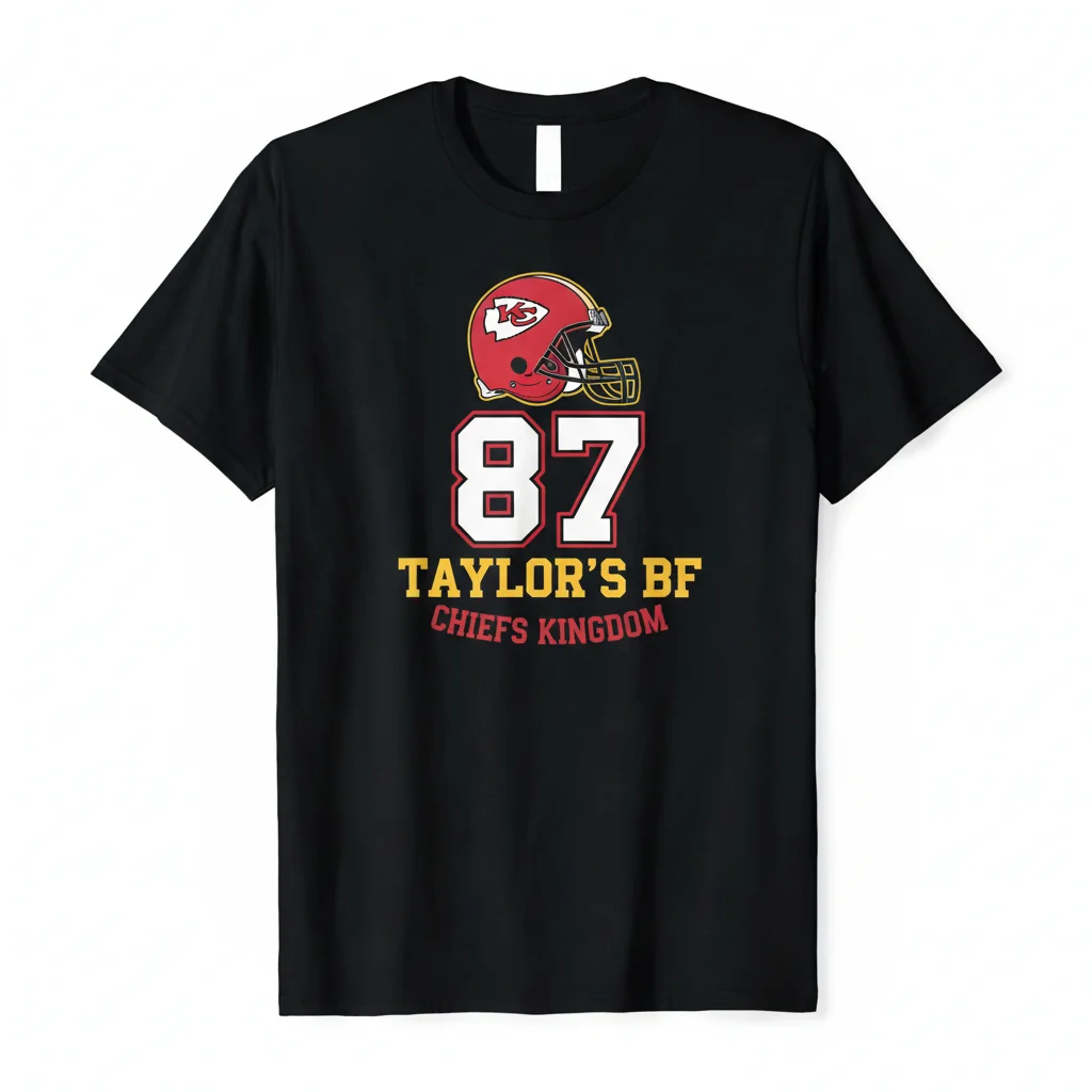 87 Taylor's Boyfriend Kelce Chiefs Jersey Essential T-Shirt - Ultimate Fan Comfort & Durability