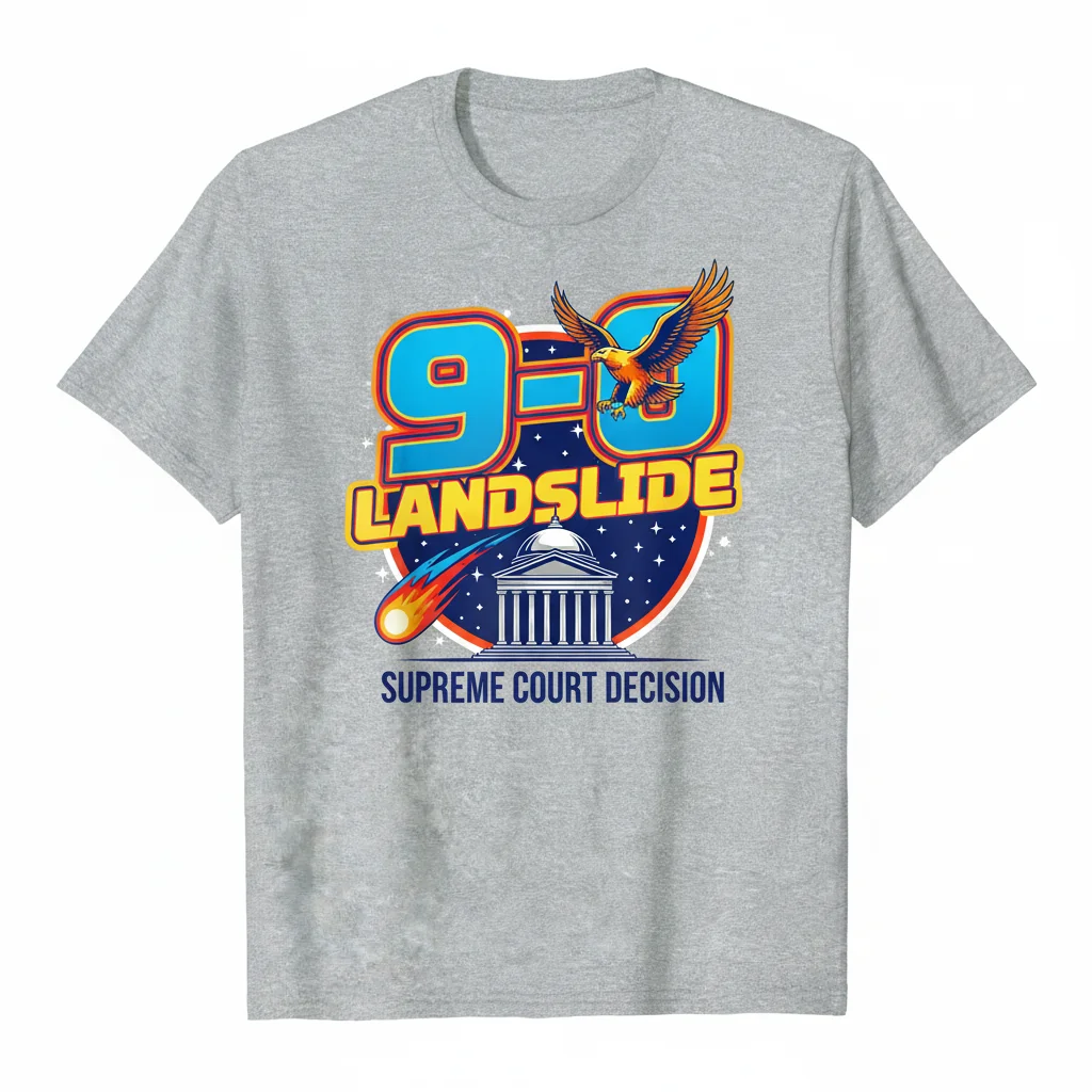 Trump Victory Court Tee | The 9-0 SCOTUS Drop