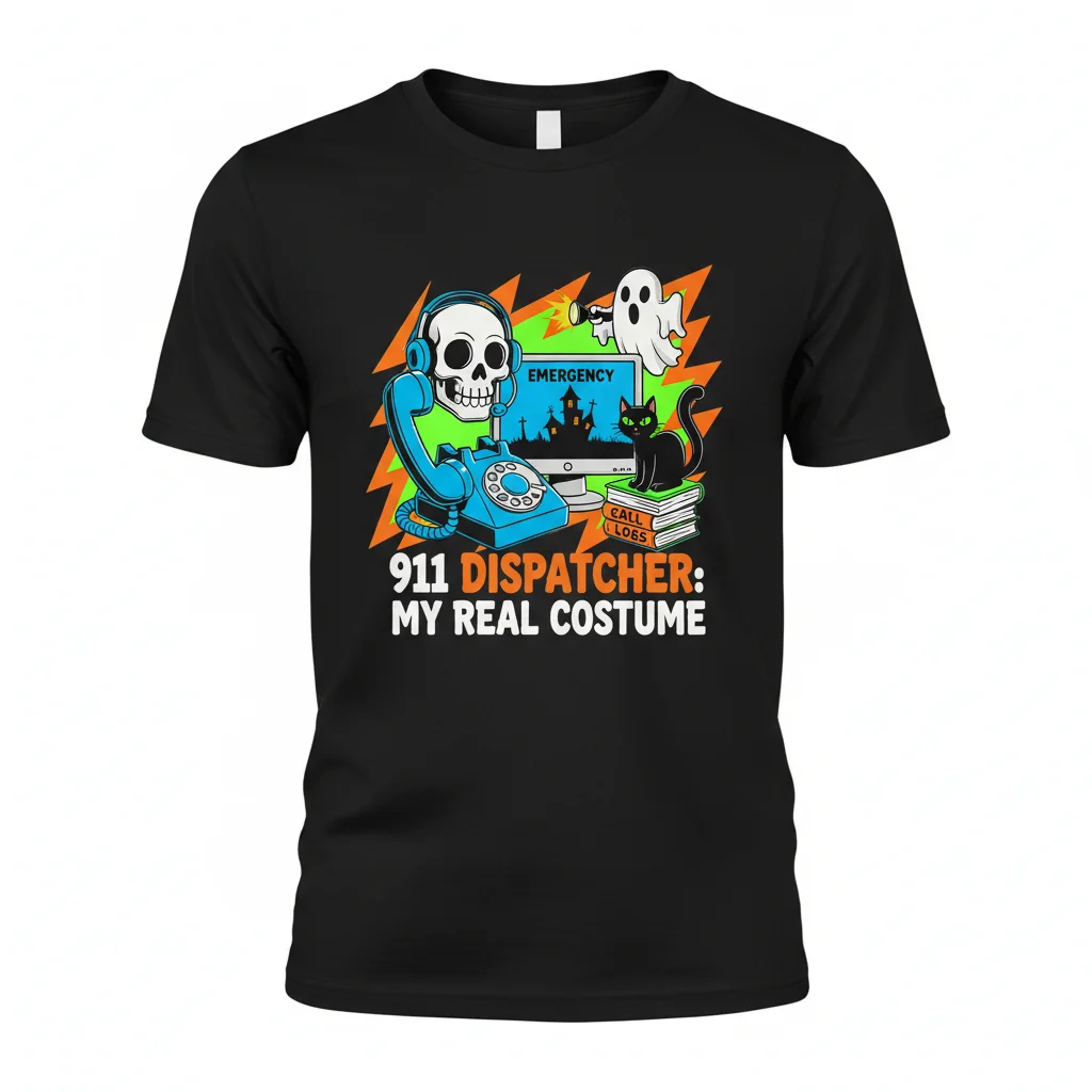 911 Dispatcher Essential Tee: Street-Ready Vibe