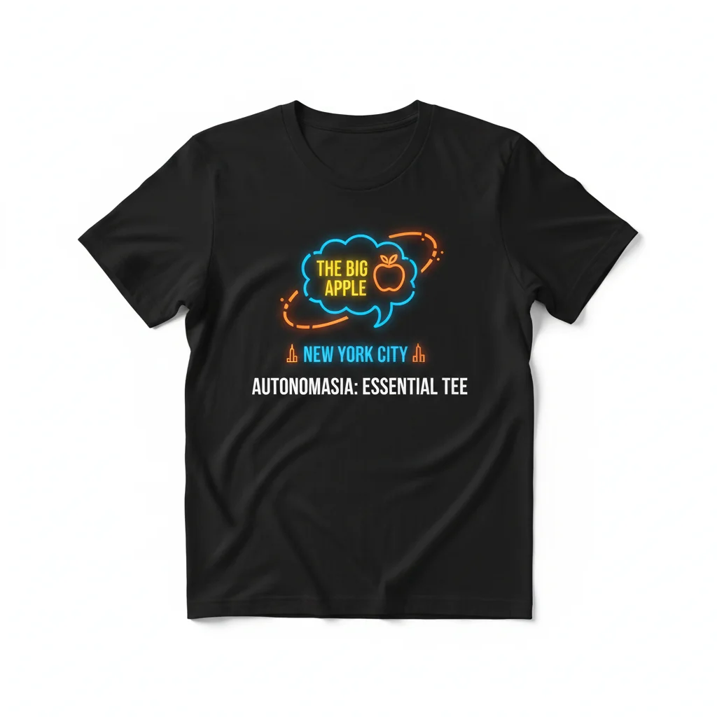 Autonomasia: Word & Definition Essential T-Shirt (White Text) – Education Series Tee