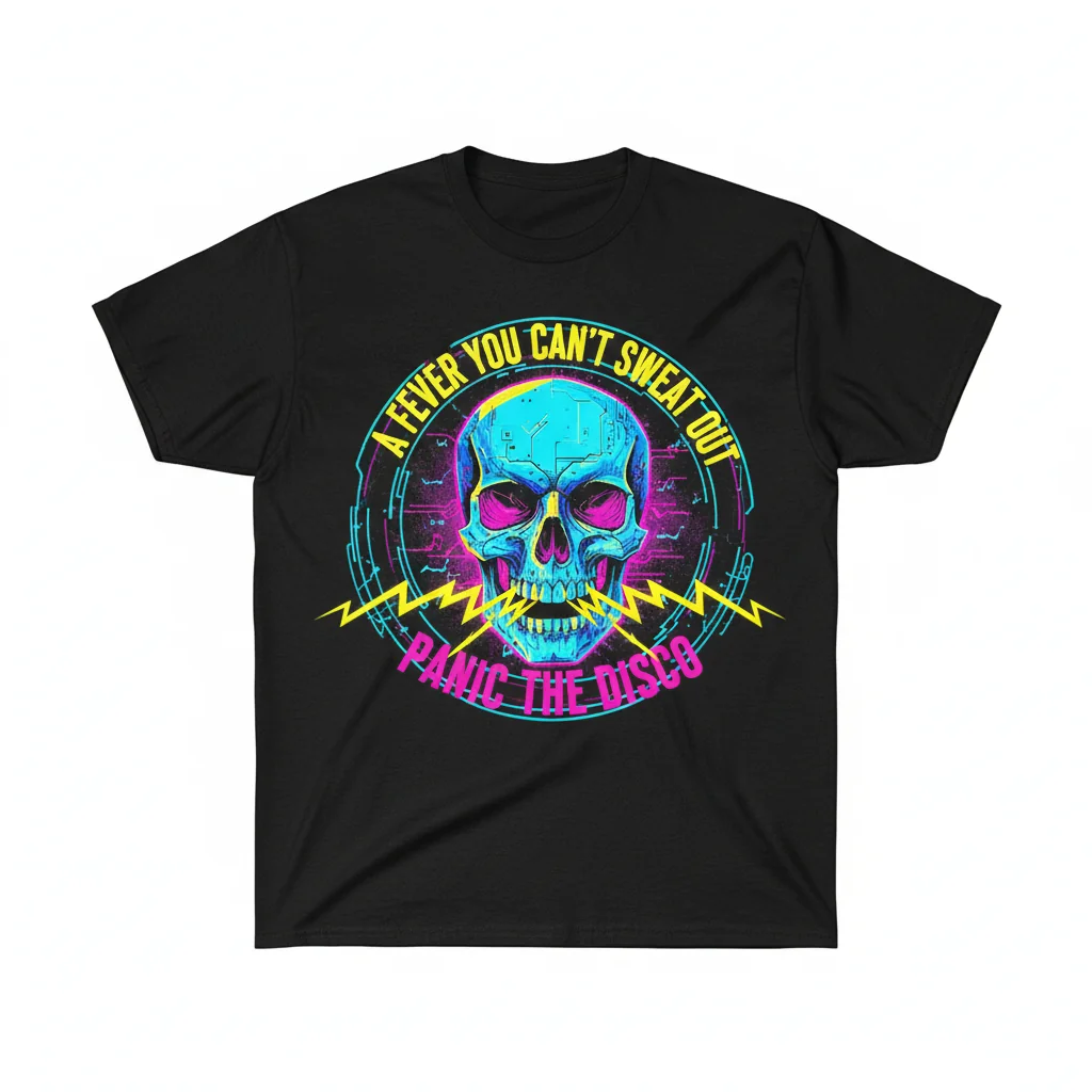 Panic! At The Disco "A Fever You Can't Sweat Out"  Album Art Tee