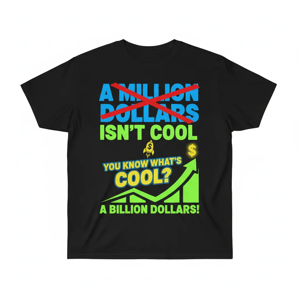 Billion Dollar Mindset Essential T-Shirt - Premium Ring-Spun Cotton Tee
