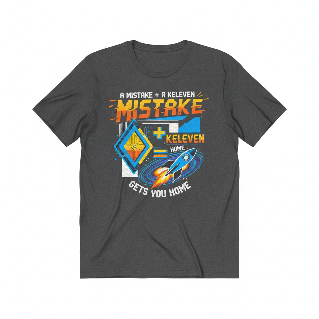 The Office Kevin Malone Mistake Plus Keleven Gets You Home T-Shirt - Premium Cotton Tee