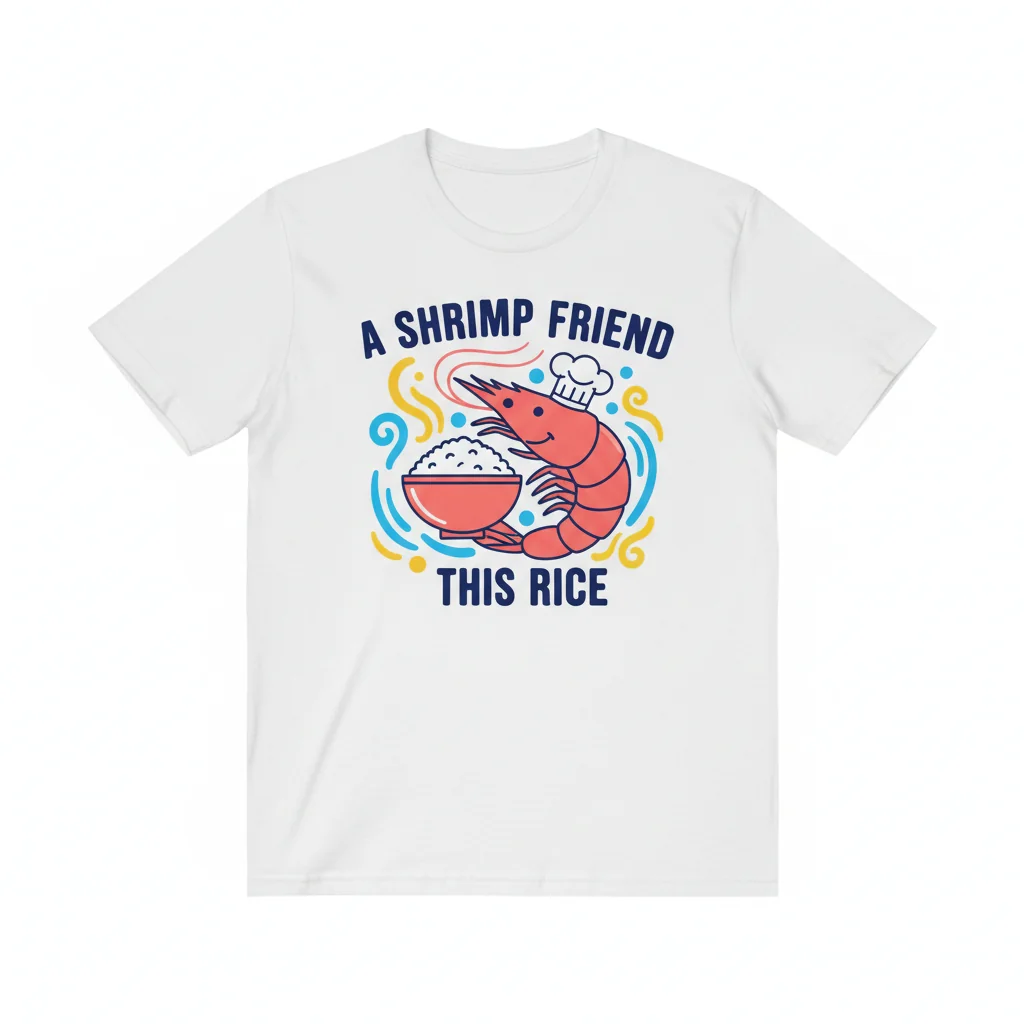 Shrimp Friend Rice Tee: Essential Streetwear Drop