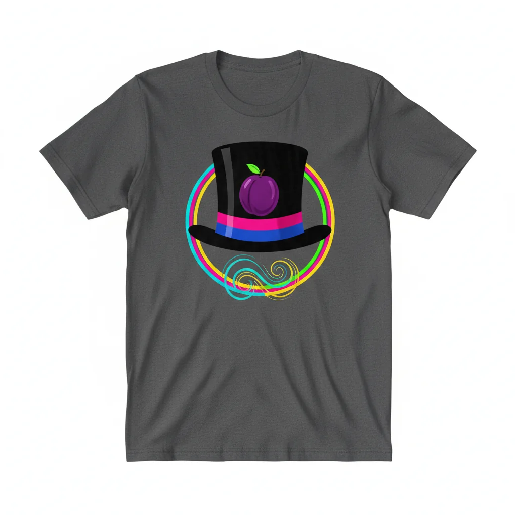 Whimsical Dreamscape: "A Single Plum Floating" Essential T-Shirt