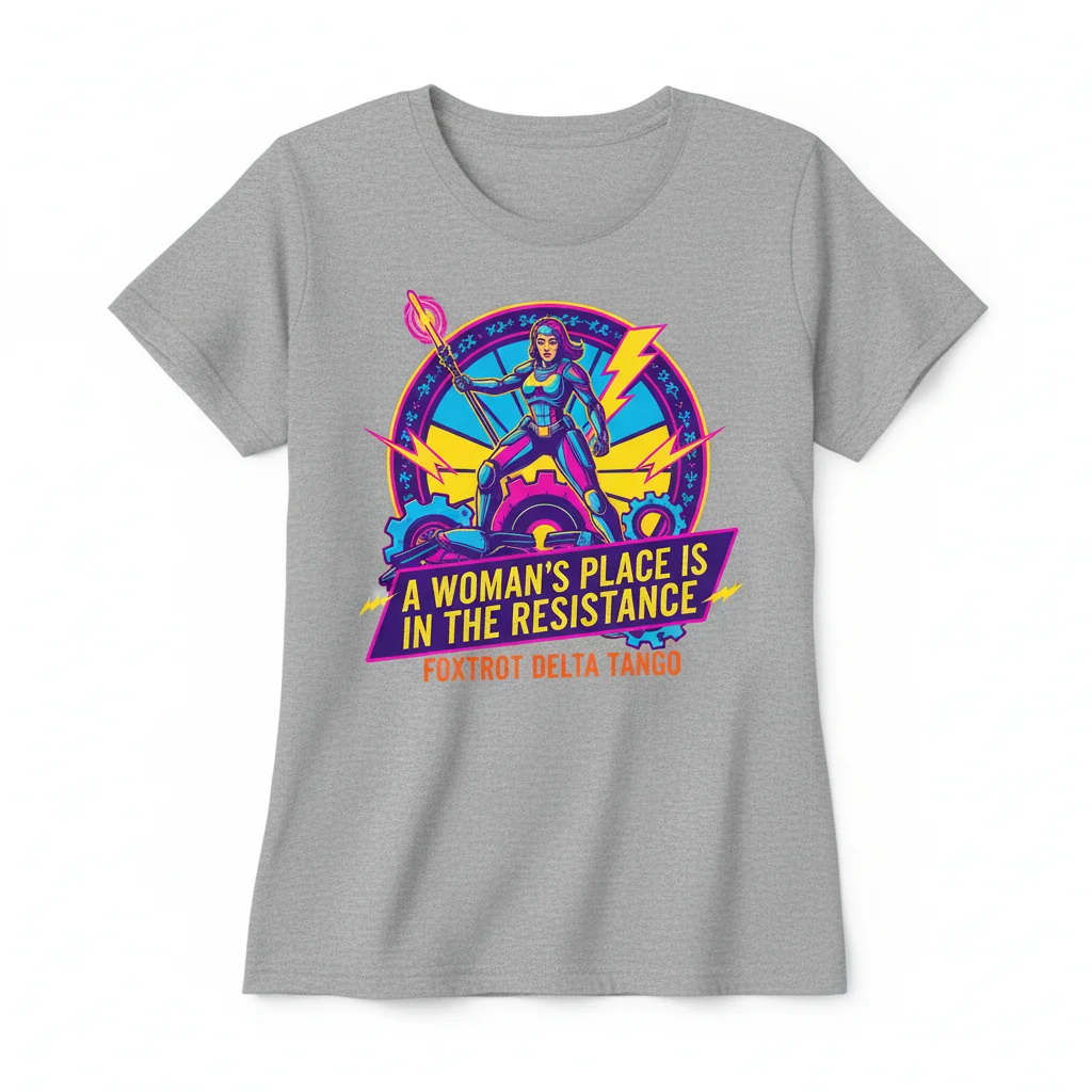 Resistance Foxtrot Delta Tango Shirt - Durable, Comfortable & Eco-Friendly