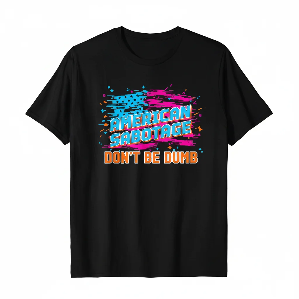 A$AP Rocky's American Sabotage Show: The Ultimate "Don't Be Dumb" Tee – Durable, Vibrant & Perfect Fit
