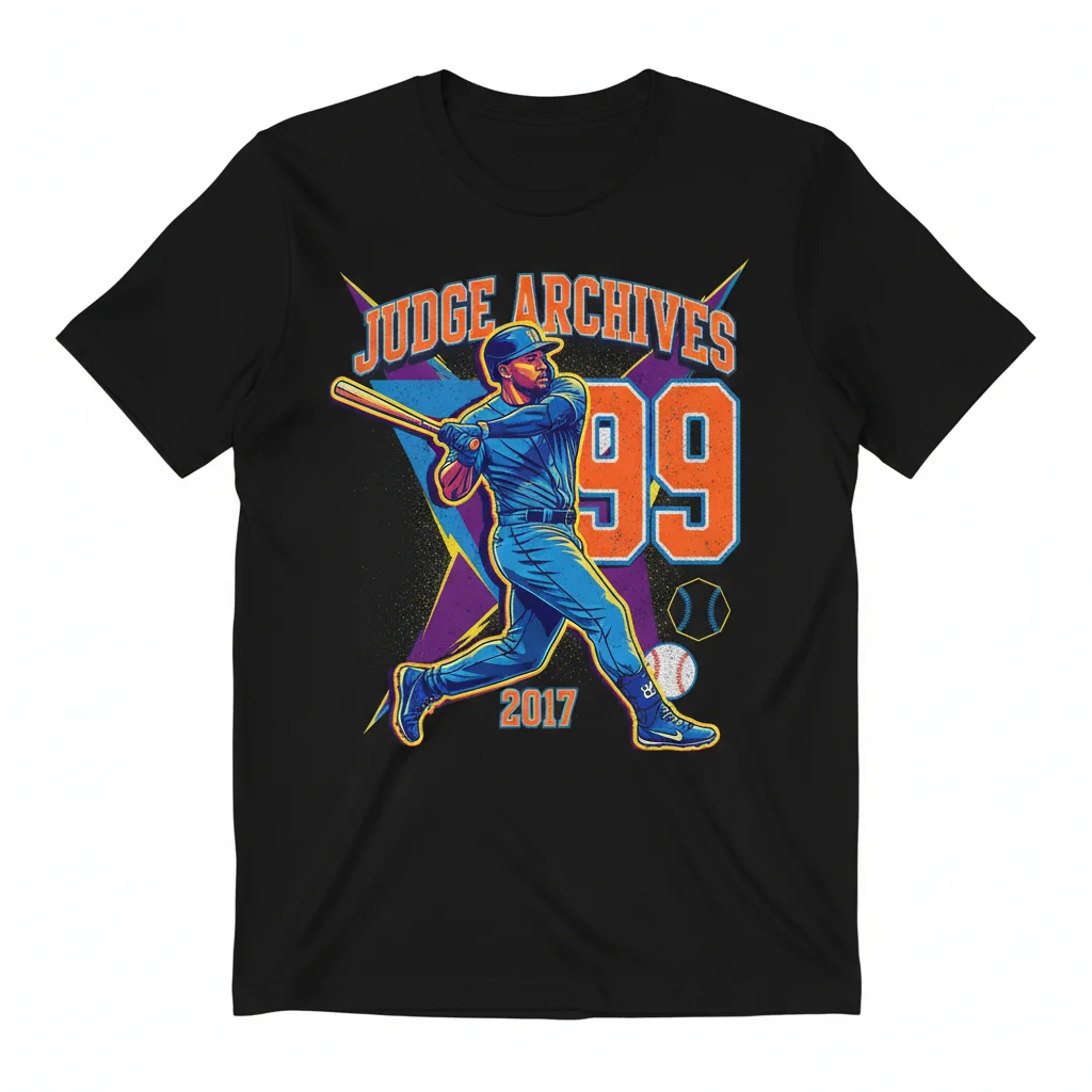 Aaron Judge Archives T-Shirt | Vintage Baseball Fan Tee