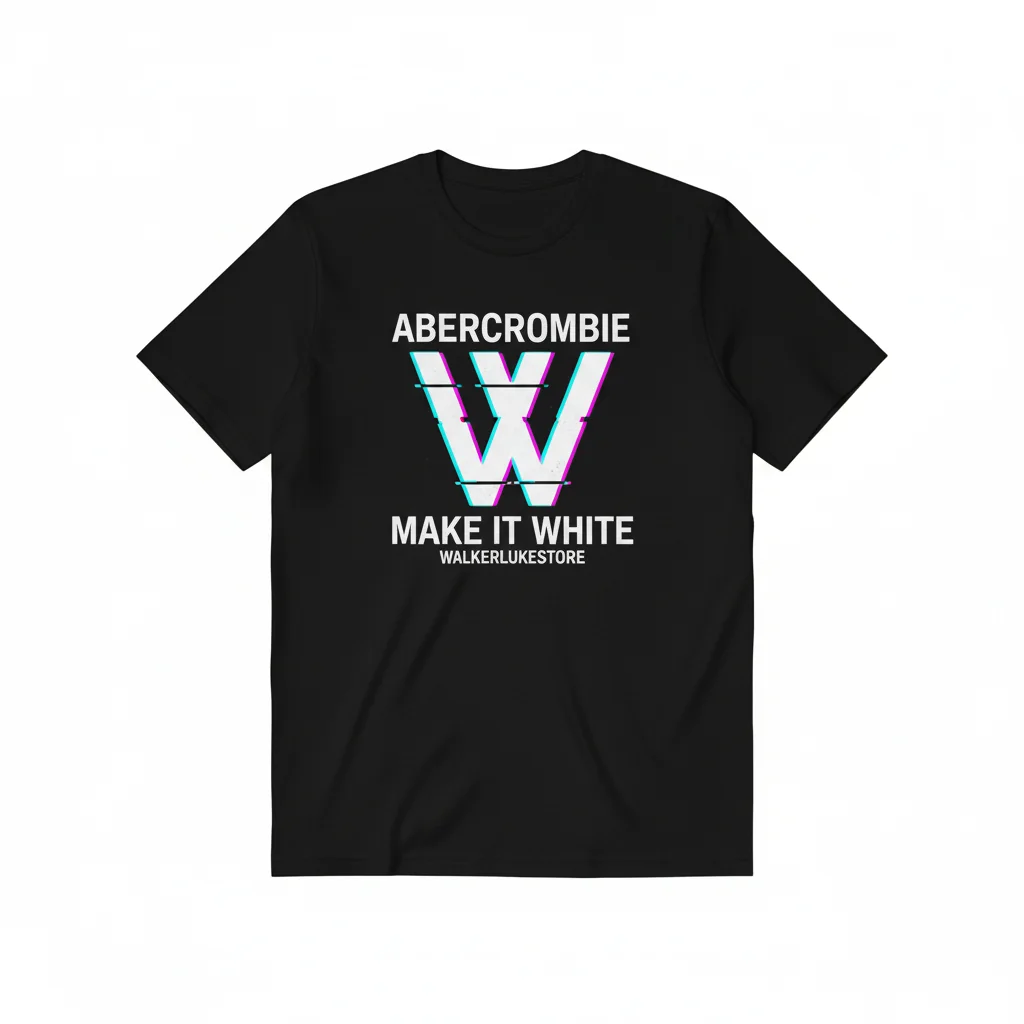 Abercrombie "Make It White" Essential Tee
