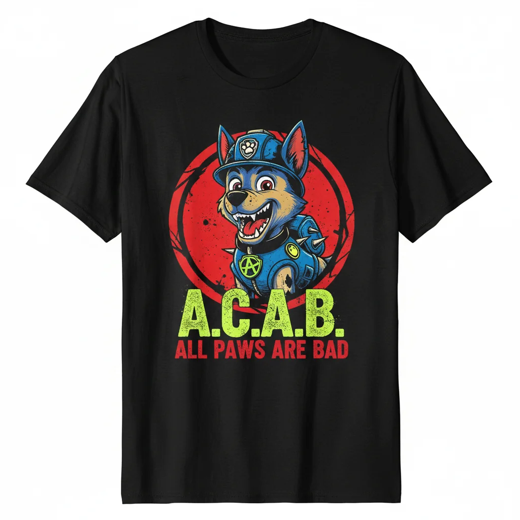ACAB Paw Patrol Essential T-Shirt: Unmatched Durability & Comfort