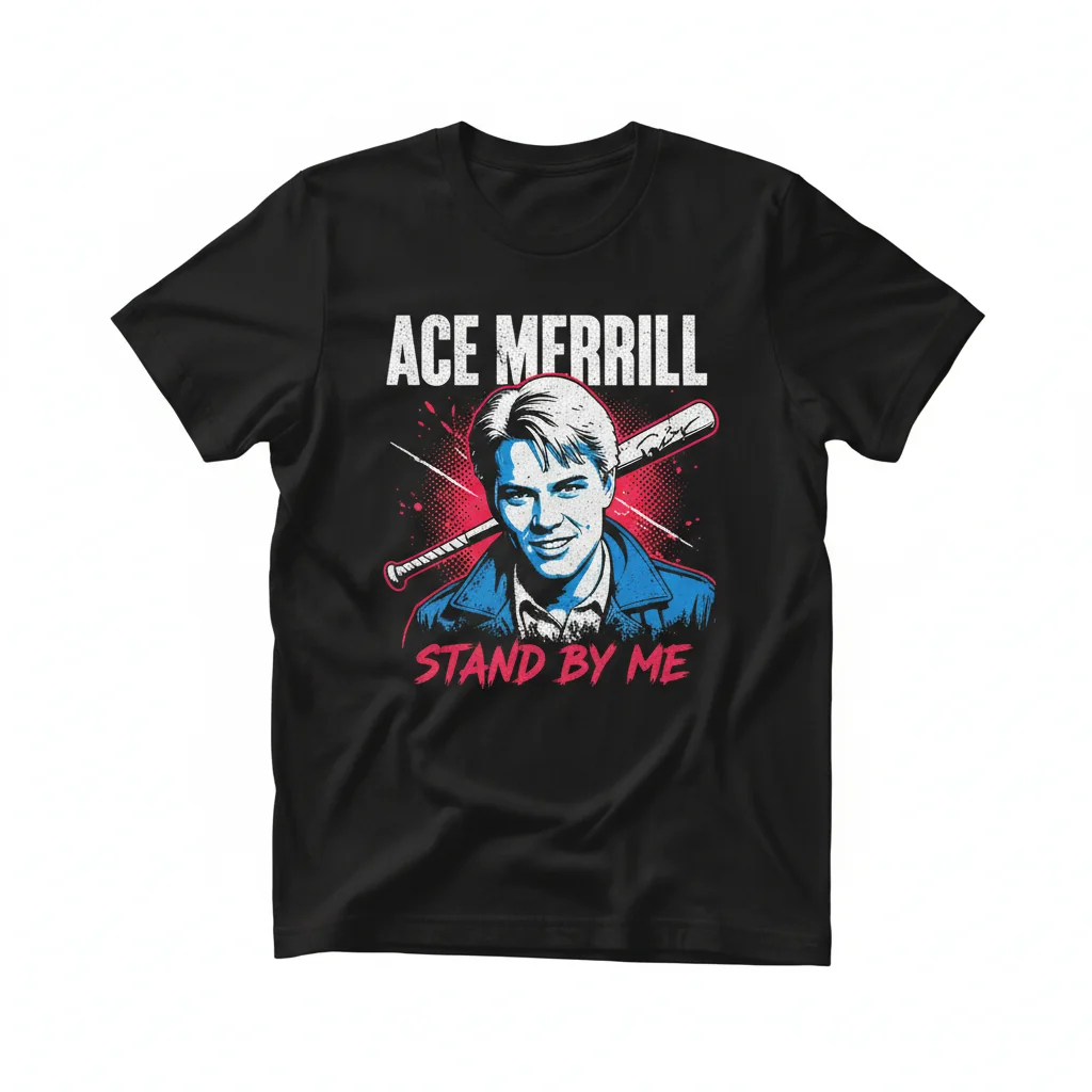 Ace Merrill Stand By Me Essential T-Shirt – Premium 100% Cotton Tee