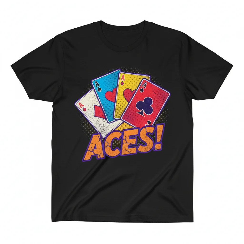 Aces! Essential T-Shirt – Premium 100% Ring-Spun Cotton Tee for Men & Women