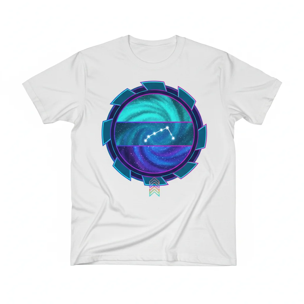 Achillean Flag Galaxy T-Shirt – Vibrant, Durable & Perfect Fit
