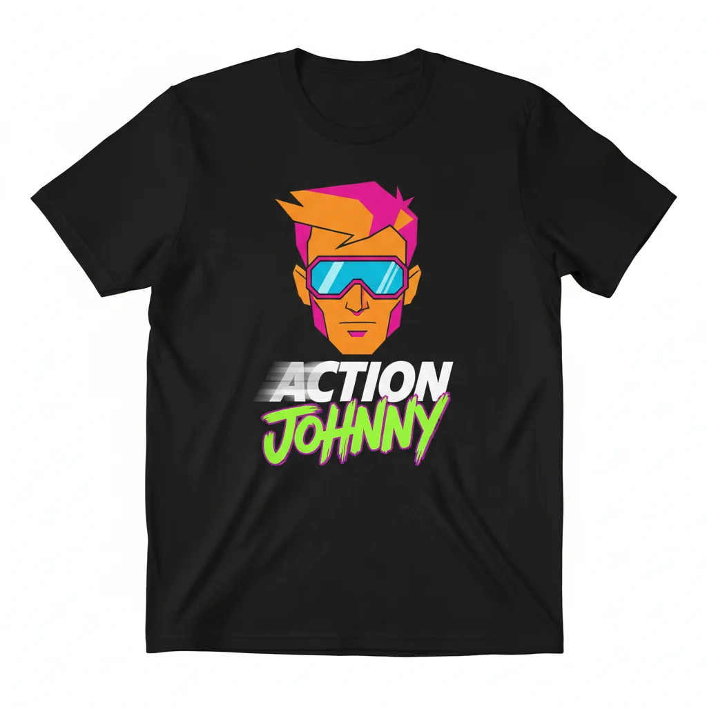 Action Johnny Tribute T-Shirt | Premium Venture Bros. Inspired Art Tee