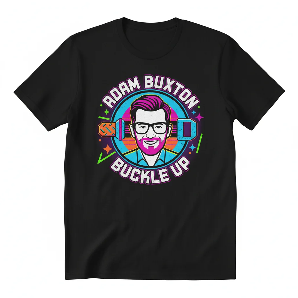 Buckle Up. Buxton. Tee.