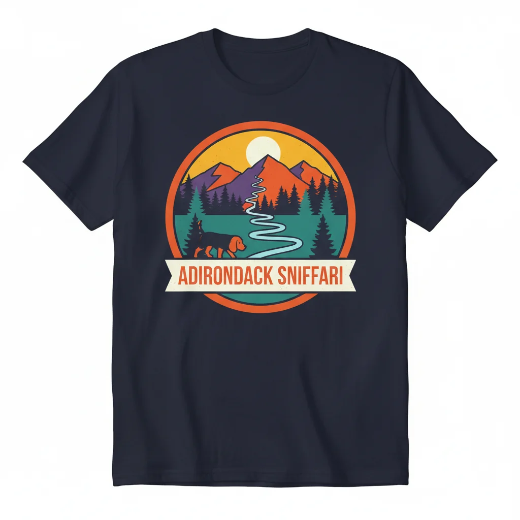 Adirondack Sniffari Logo Essential T-Shirt – Ultra-Soft & Stylish