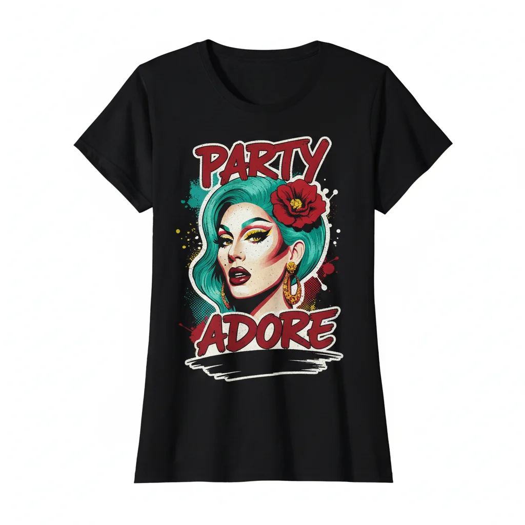 Adore Delano Drag Race Classic Style – Embrace Your Inner Queen T-Shirt