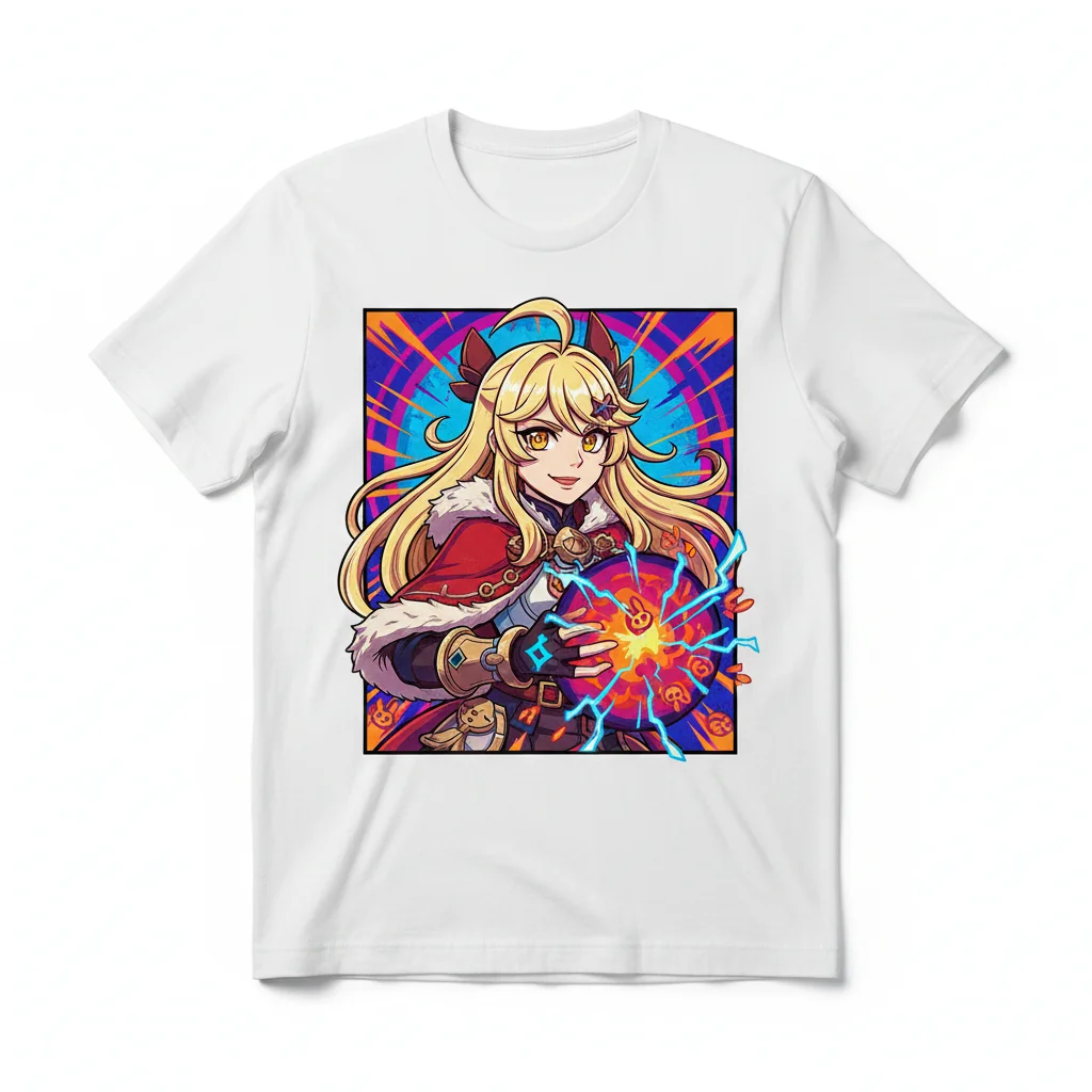 Adult Klee Genshin Impact Essential T-Shirt - Unisex Fan Apparel