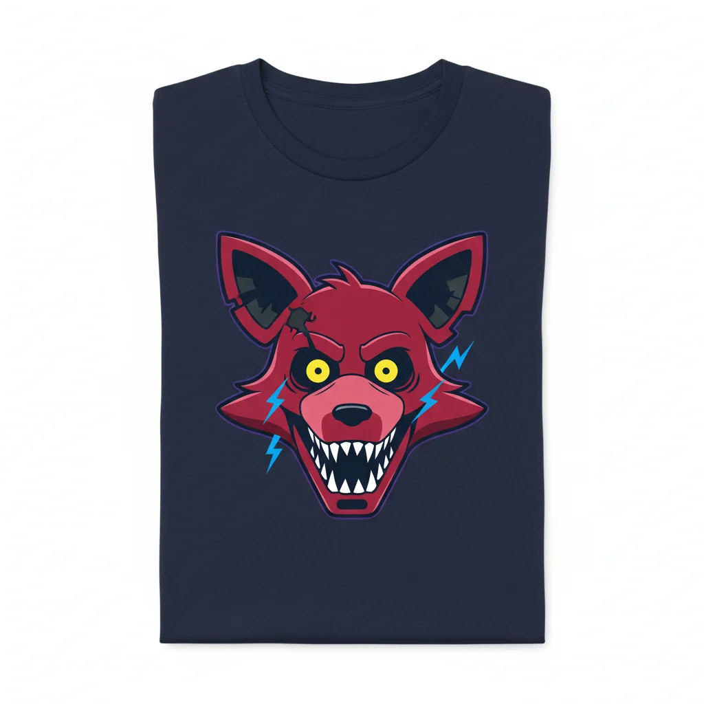 Adventure Nightmare Foxy: Relive FNAF World's Pixelated Thrills - Essential Tee