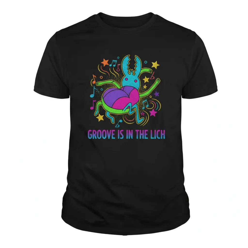 Adventure Time Dancing Bug Vibe Tee